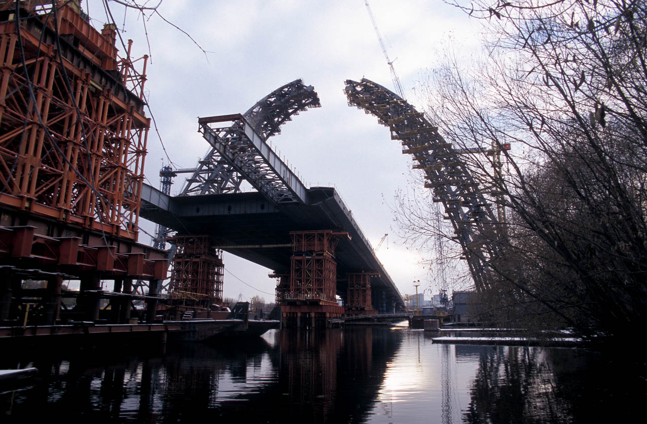 мост серебряный бор москва